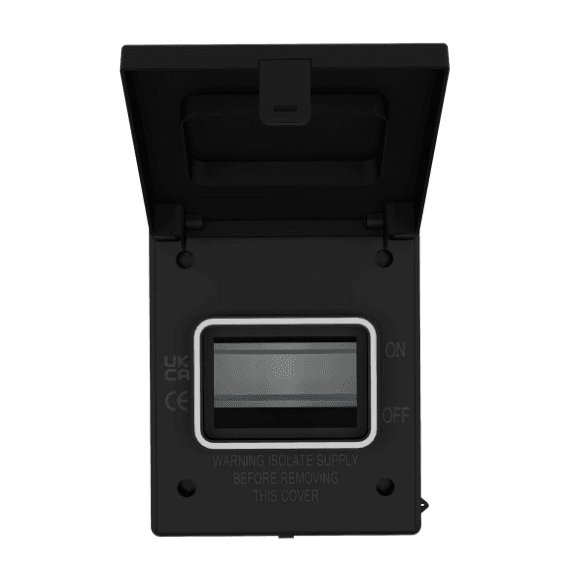 Live AGU0465/B 4 Way Metal Weatherproof Enclosure IP65