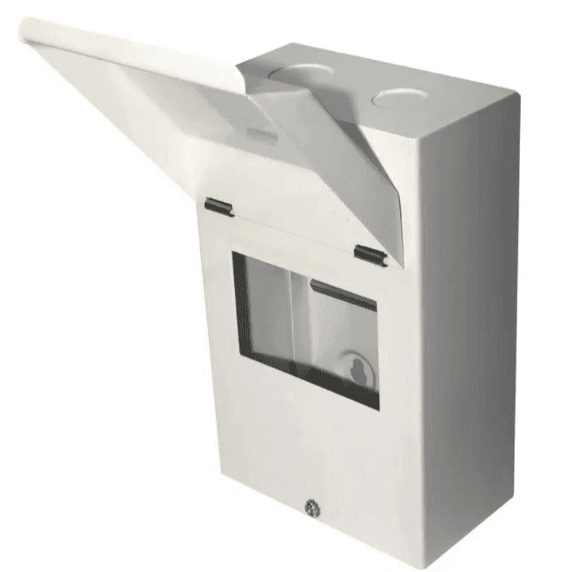 Live EMCU3-A 3 Way Metal Enclosure with Lid
