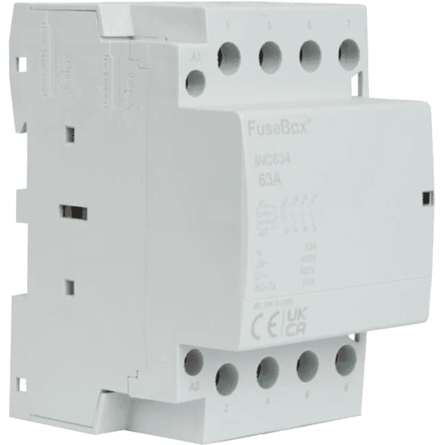 FuseBox INC634NC 63A 230V N/C 4 pole Contactor