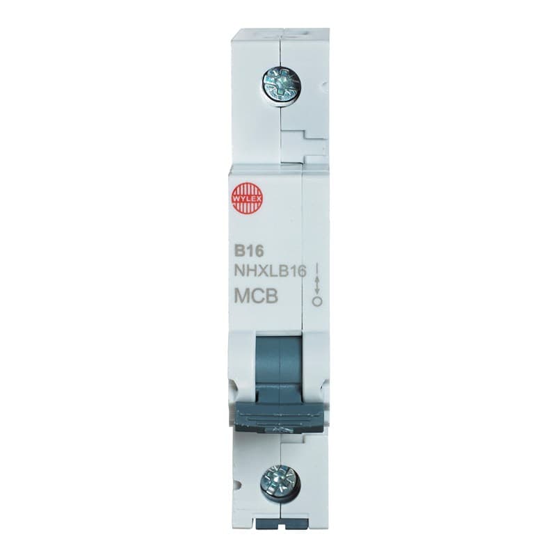 Wylex NHXLB16 16A, 6kA Single Pole Type B MCB