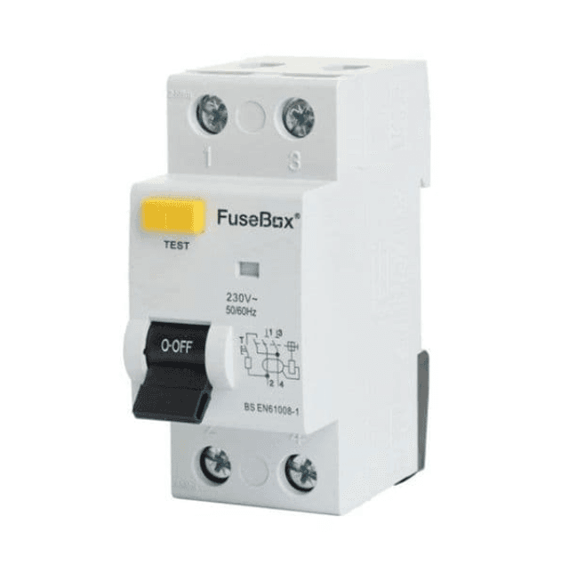 FuseBox RTA800302 80A A Rated Double Pole RCD 30mA