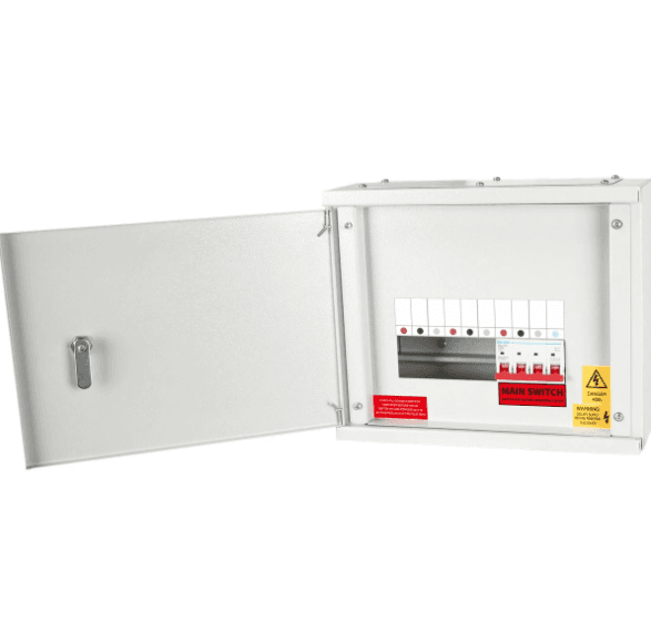 Live TPNH02-100 2 Way Horizontal Distribution Board Three Phase 100A 4P Switch Disconnector Incomer