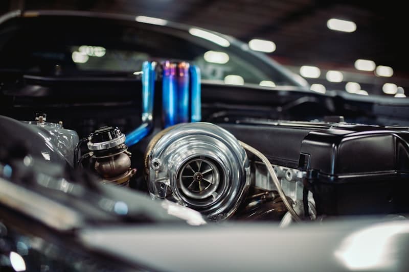 Turbocompresseur pour moteur diesel industriel