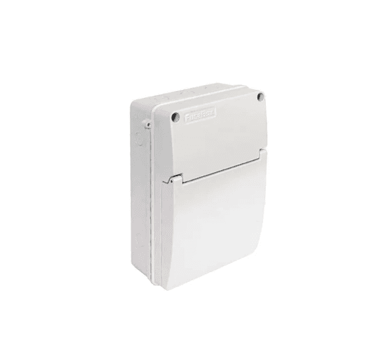 FuseBox A65E06MWH White IP65 6 Module Consumer Unit