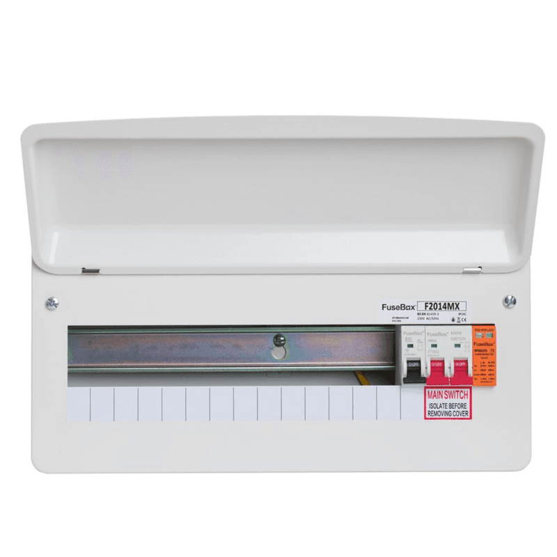 Fusebox F2014MX 14 Way 100A Main Switch Consumer Unit With SPD