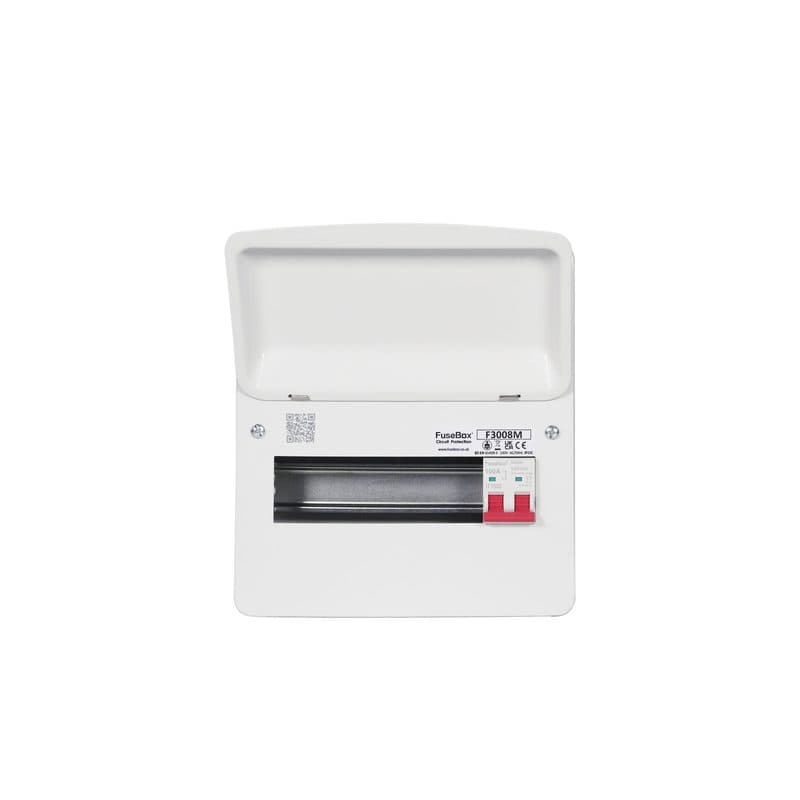 Fusebox F3008M 8 Way 100A Main Switch Consumer Unit