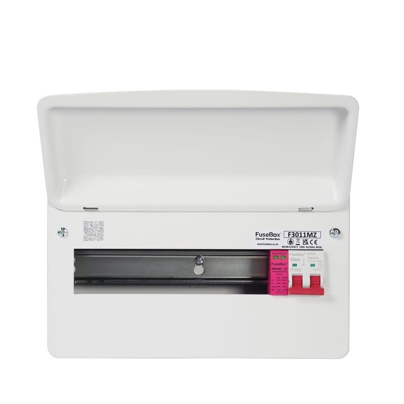 Fusebox F3011MZ 11 Way 100A Main Switch Consumer Unit With SPD