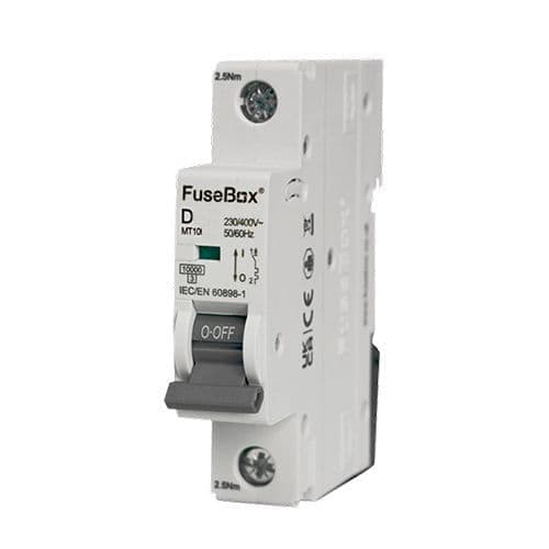 FuseBox MT10D061 Single Pole Type D 6A 10kA MCB