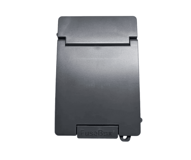 FuseBox P65EV32BD IP65 ABS EV Charger Supply Unit with 100A Main Switch and 32A Bi-Directional RCBO