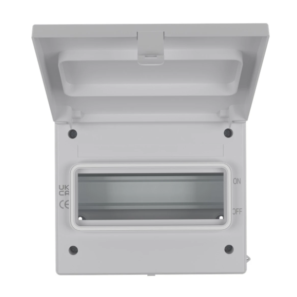 Live AGU0865/W 8 Way Metal Weatherproof Enclosure IP65