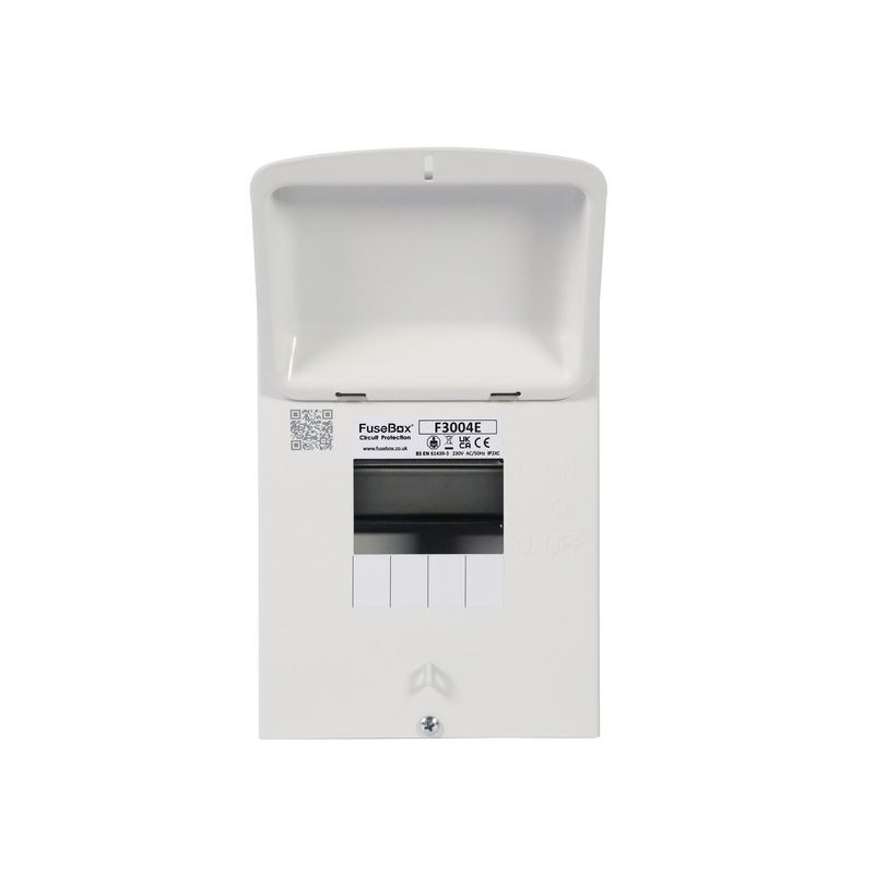 FuseBox F3004E 4 Way Empty Consumer Unit Enclosure