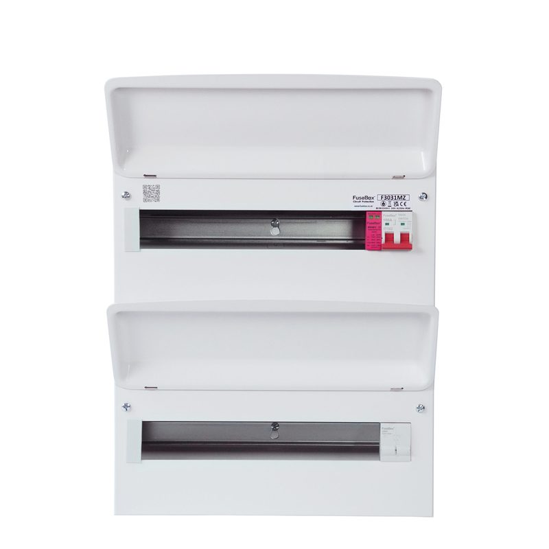 Fusebox F3031MZ 31 Way (15/16 double bank) 100A Main Switch Consumer Unit With SPD