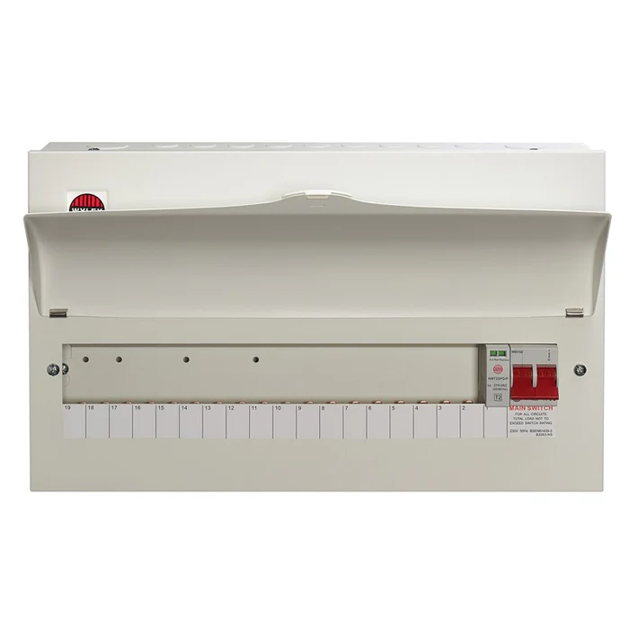 Wylex NM1806LS 18-Way Consumer Unit With 100A Main Switch and SPD